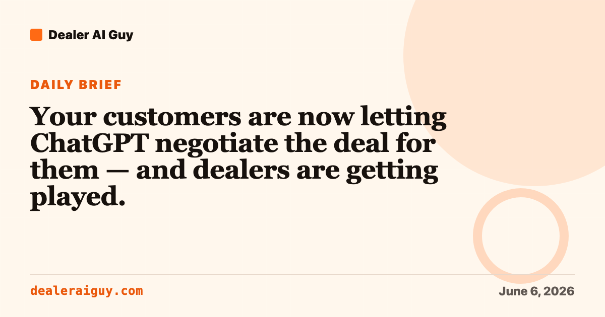 Your Buyers Are Building AI Agents to Shop — and Negotiate — Against You
